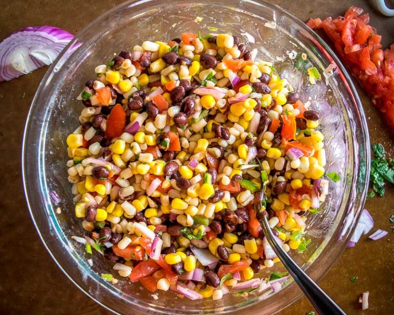 Black Bean and Papaya Salsa