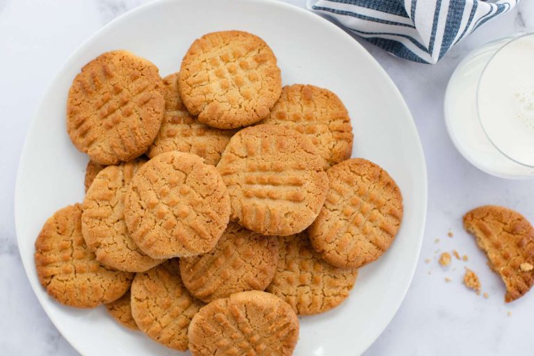 Cake Mix Peanut Butter Cookies