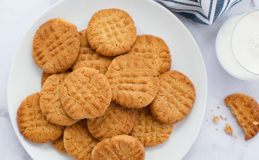 Cake Mix Peanut Butter Cookies