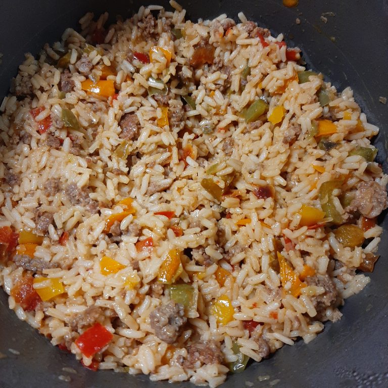 Unstuffed Bell Peppers