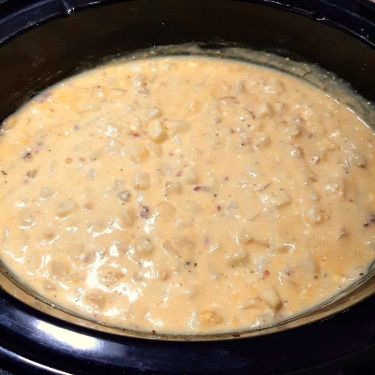 Loaded baked potato soup