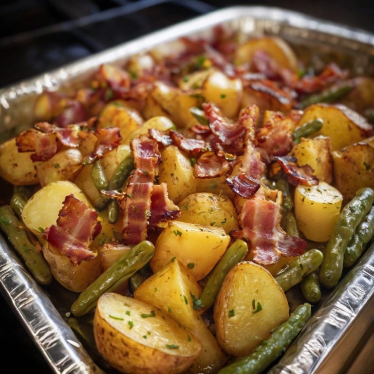 Country Ranch Green Beans ‘n Potatoes with Bacon