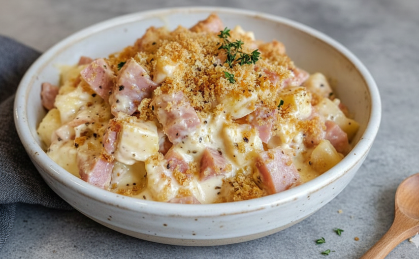 Chicken Cordon Bleu Casserole