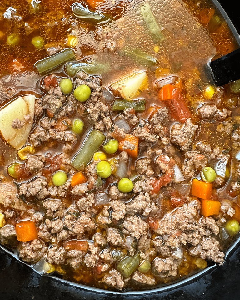 Ground Beef Vegetable Soup
