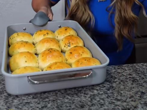 Cheesy sausage breakfast bombs