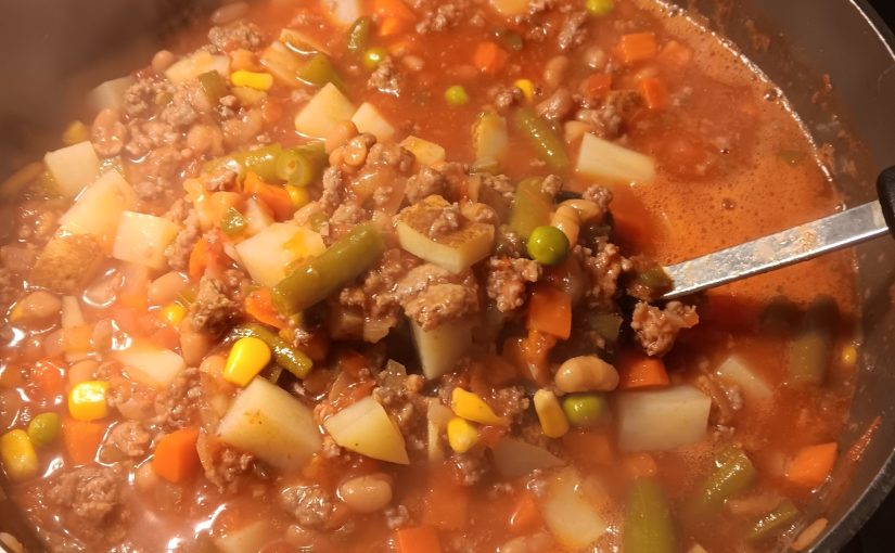 Hamburger Vegetable Stew